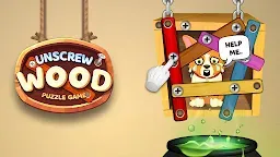 Screenshot 29: Unscrew Wood Puzzle Nut & Bolt