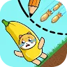 Icon: Draw a Line - Save the Cat