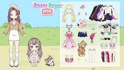 Screenshot 2: Sweet Paper Doll: DIY Dress up