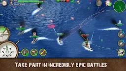 Screenshot 3: Naval Warship Tactics: Online