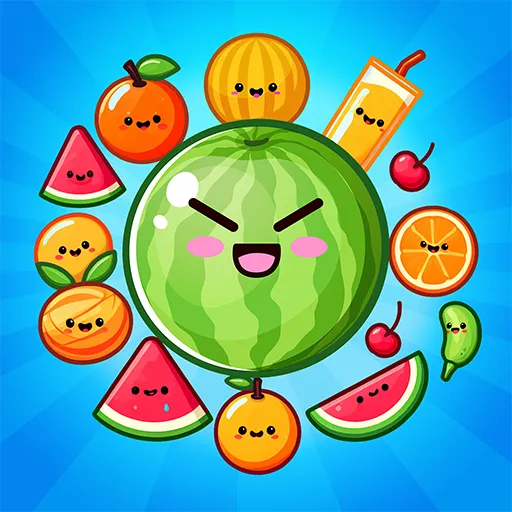 Watermelon Merge: Fruit Game - Games