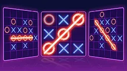 Screenshot 7: Tic Tac Toe 2 Player:Glow XOXO