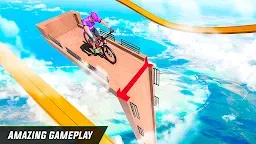 Screenshot 26: 사이클 스턴트 게임 : 메가 램프 자전거 경주 묘기