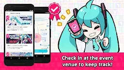 Screenshot 4: Hatsune Miku official MIKUNAVI