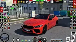 Screenshot 1: School Driving Sim Car Game 3D