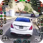 Screenshot 1: Open world Car Driving Sim 3D