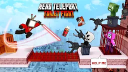 Screenshot 1: Mr Camera Head: Teleport Hero