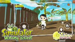 Screenshot 2: Simulator Warung Bekicot 3D