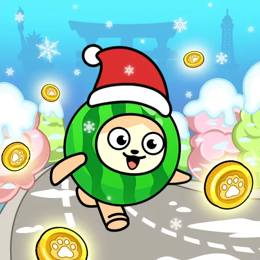 Banana Cat Run World Travel Games