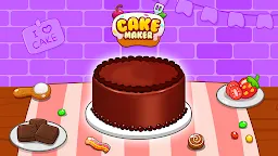 Screenshot 1: Cake maker: Kids cooking games