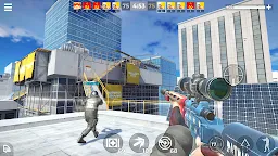 Screenshot 1: AWP 模式：菁英線上 3D 狙擊動作遊戲