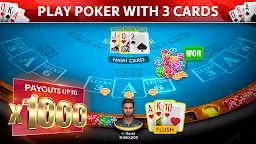 Screenshot 1: Set Poker by Pokerist