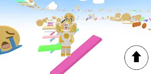 Screenshot 7: Parkour Emoji world cute girl