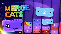 Screenshot 1: Catris - Merge Cat | Kitty Merging Game