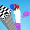 Knife Trampoline Race