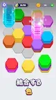 Screenshot 3: ヘクサカラーソーティングパズル
