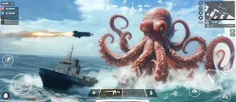 Screenshot 11: Angry White Shark Hunting Game