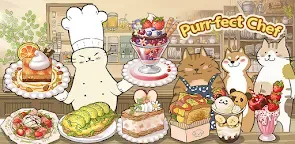 Screenshot 1: Purr-fect Chef - Cooking Game