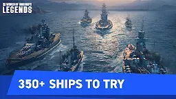 Screenshot 1: World of Warships Legends PvP
