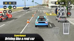 Screenshot 3: Real Car Driving School Game
