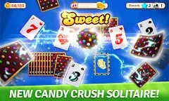 Screenshot 1: Candy Crush Solitaire