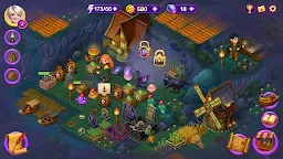 Screenshot 1: Dark Merge Farm