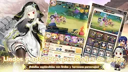 Screenshot 4: Merge Girls: Idle RPG 