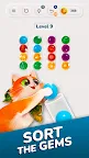 Screenshot 1: Dazzly Sort: Diamond Puzzle