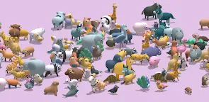 Screenshot 13: 애니멀 매치 3D: 데굴데굴 동물 사천성