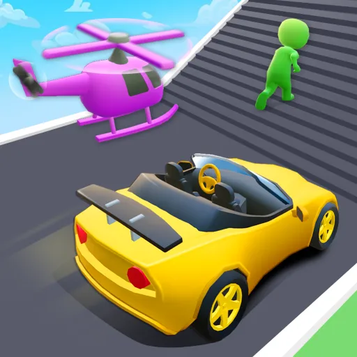 Shape Race: Car Transform Race - Games