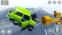 Screenshot 4: Juego de accidente de coche 3d