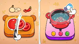 Screenshot 5: 儿童披萨游戏，美味的披萨，儿童烹饪游戏