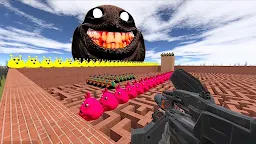 Screenshot 7: Nextbots in Tralala Backroom