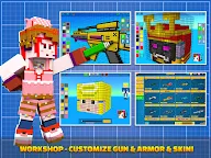 Screenshot 23: Cops N Robbers - 3D Pixel Craft Gun Shooting Games