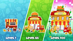Screenshot 1: Idle Delivery Tycoon - Merge