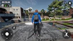 Screenshot 1: Going Up Rooftop Parkour Games
