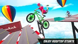 Screenshot 30: bmx stunt cycle games - course de vélo 3d