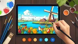 Screenshot 1: Coloring Fun - Drawing Games