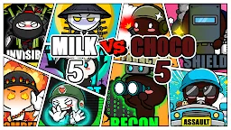 Screenshot 1: MilkChoco - Online FPS