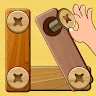 Icon: Wood Nuts & Bolts Puzzle
