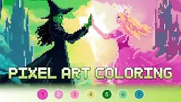 Screenshot 5: Pixel Art Coloring Games