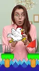 Screenshot 1: Chicken Scream Challenge Games