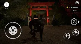Screenshot 1: Ninja Assassin - Stealth Game