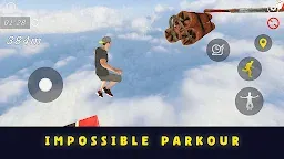 Screenshot 1: Only Up: Impossible Parkour