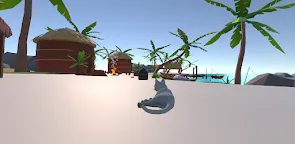 Screenshot 1: Nyanko Island