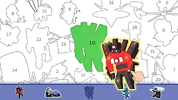 Screenshot 12: Sticker By Number: Puzzle Game