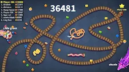 Screenshot 9: Fun Gluttony Snake.io