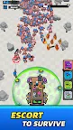 Screenshot 2: Squad Escort - Roguelike TD