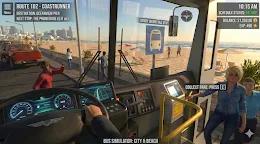 Screenshot 1: Bus Game Coach Bus Simulator