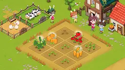 Screenshot 2: Rabbit Family's Carrot Farm 